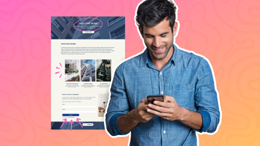Converts Visitors into Email Subscribers