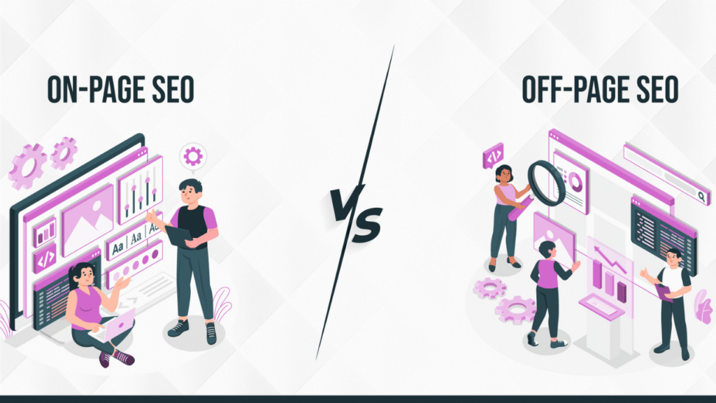 On-Page SEO vs Off-Page SEO